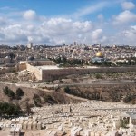 Old City View of Jerusalem from the Mount of Olives Photo